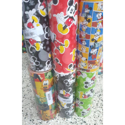 BOBINA D/PAPEL MURESCO 35X150MT PERSONAJE