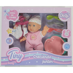 BEBOTE TINY C/ROPA MAS 5ACCES 22CM 53726