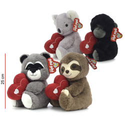 ANIMALES CON CORAZON 25CM