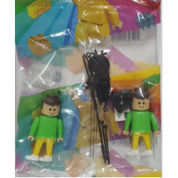 SET DE MUNECOS X2 EN BOLSA