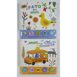 LIBROS MUSICALES MI DIA/LOS AMIGOS Y LOS VEHICULOS