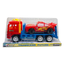 CAMION A FRICCION CON AUTO 43514