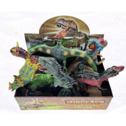 DINOS DE GOMA GDE CON SONIDO CAJA X6 DINOS DE GOMA GDE CON SONIDO CAJA X6