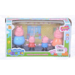 FAMILIA PEPA PIG EN CAJA