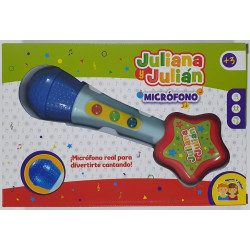 JULIANA Y JULIAN MICROFONO