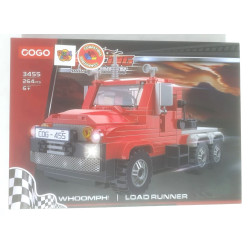 COGO CAMION ROJO 264PZAS