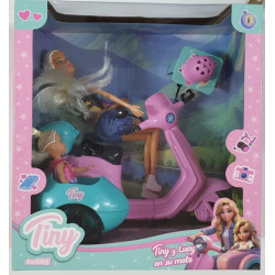 MUNECA TINY LUCY EN MOTO 55867