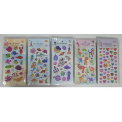 STICKERS ANIMALITOS EN PLANCHA