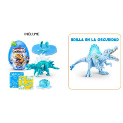 SMASHERS DINO ICE AGE EGG BRILLA EN LA OSCURIDAD