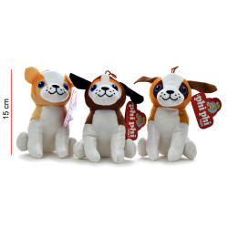 PERRO 3 RAZAS 15CM