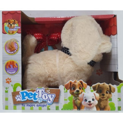 MASCOTA DE PELUCHE PERRO C/SONIDO 56307