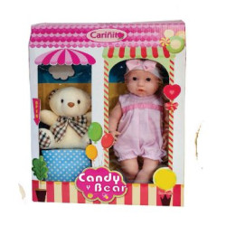 MUNECA CANDY Y OSITO 0948