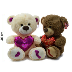 OSO SENTADO CON CORAZON 5419