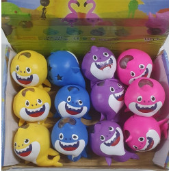 SQUISHY TIBURON CAJA X12