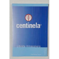 LIBRETA ALMACENERO CENTINELA