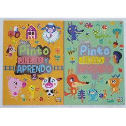 LIBROS SUPER PINTO Y APRENDO