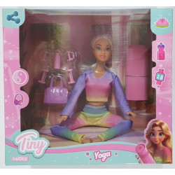 MUNECA TINY PROFESORA DE YOGA 55858