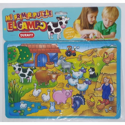 PUZZLE LA GRANJA 8PZAS DURAVIT 55