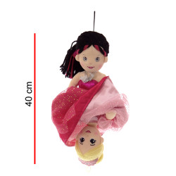 MUNECA REVERSIBLE 40CM 2590