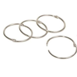 AROS 60MM NIQUEL X50UNID.