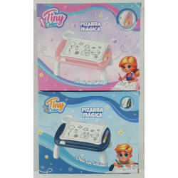 MESITA C/PIZARRA MAGICA MULTICOLOR TINY 55927/55928