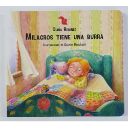 LIBRO TAPA DURA MILAGROS TIENE UNA BURRA