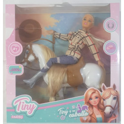 MUNECA TINY Y SU CABALLO 55036