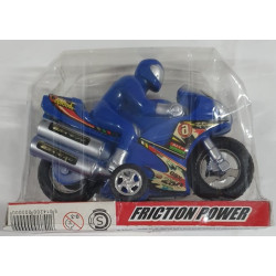 MOTO PISTERA C/PILOTO A FRICCION 142000