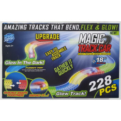 PISTA CON LUZ 228PZAS 932811