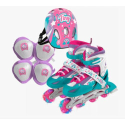 ROLLER TINY CON BOLSO 3 EN 1 C/LUZ MAS KIT PROECCION 12299