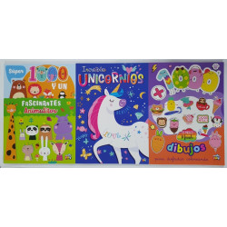 LIBROS 1000 DIBUJOS P/DIFRUTAR /UNICORNIOS