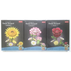 BLOQUES DE FLORES 3D 120PZAS
