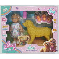 MINI LUCY POP CON SU MASCOTA 55655