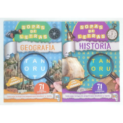 LIBRO SOPA DE LETRAS HISTORIA/GEOGRAFIA