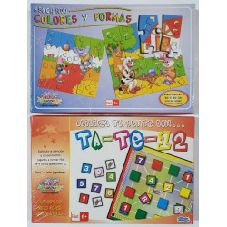 JUEGO TATE12 Y COLORES Y FORMAS