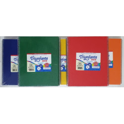 CUADERNO 21X27 C/ESP VINILICO 60HS