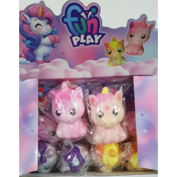 SQUISHY UNICORNIO CAJA X12PZAS 55670