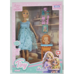 MUNECA TINY MAMA CON ACCES 56645