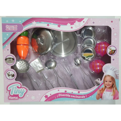 SET DE COCINA D/ACERO C/ACCES 55963