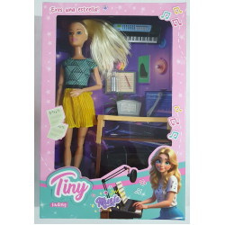 MUNECA TINY MUSICAL PIANO 56649