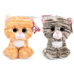 GATO SENTADO 2COLORES 20CM 20054