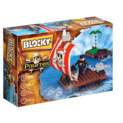 BLOCKY BALSA PIRATA 100PZ 0637