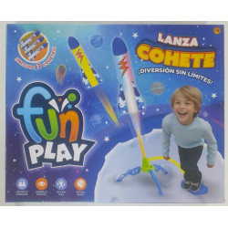 LANZA COHETE CON LUCES FUN PLAY 55335