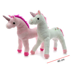 UNICORNIO 2COLORES 40CM B6183
