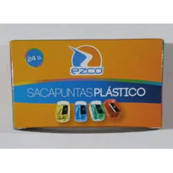 SACAPUNTA PLASTICO ESCOLAR
