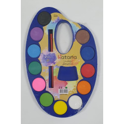 ACUARELA PALETA X 12COLORES