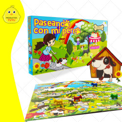 JUEGO PASEANDO EN MI PERRO YUYU