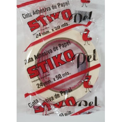 CINTA PAPEL STIKO 24MMX50MT