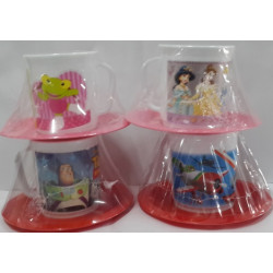 SET D/PLATO Y VASO PERSONAJE