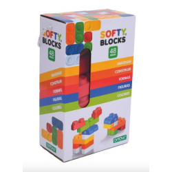SOFTY BLOCKS 48PZAS 2868 DITOYS